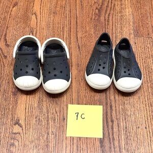 Crocs Bundle Little Kids Clogs Shoes Size 7c